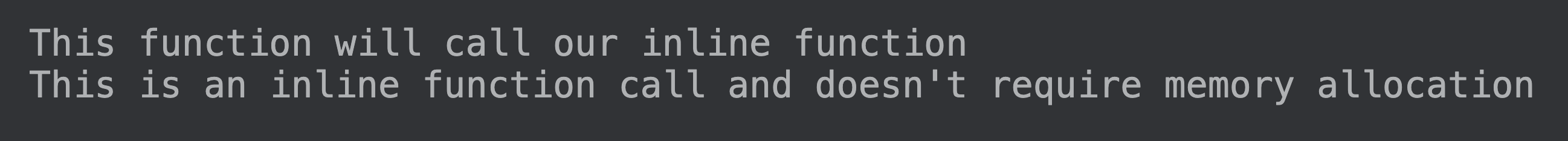 Basic Kotlin inline Function Example